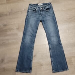 BKE Women's Straight Leg Jeans in Blue
